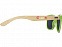 Солнцезащитные очки «Sun Ray» с бамбуковой оправой с логотипом в Нефтекамске заказать по выгодной цене в кибермаркете AvroraStore