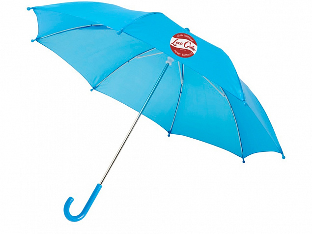 Зонт-трость «Nina» детский с логотипом в Нефтекамске заказать по выгодной цене в кибермаркете AvroraStore