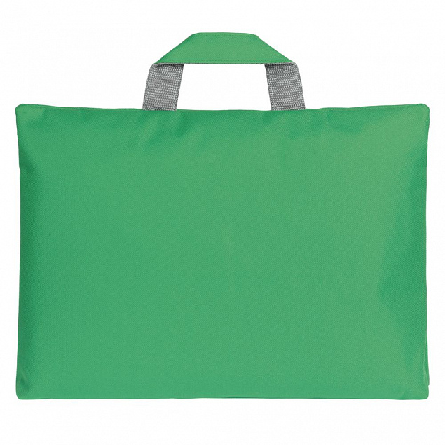 Сумка-папка SIMPLE, зеленая с логотипом в Нефтекамске заказать по выгодной цене в кибермаркете AvroraStore