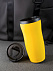 Термостакан Forma, желтый с логотипом в Нефтекамске заказать по выгодной цене в кибермаркете AvroraStore