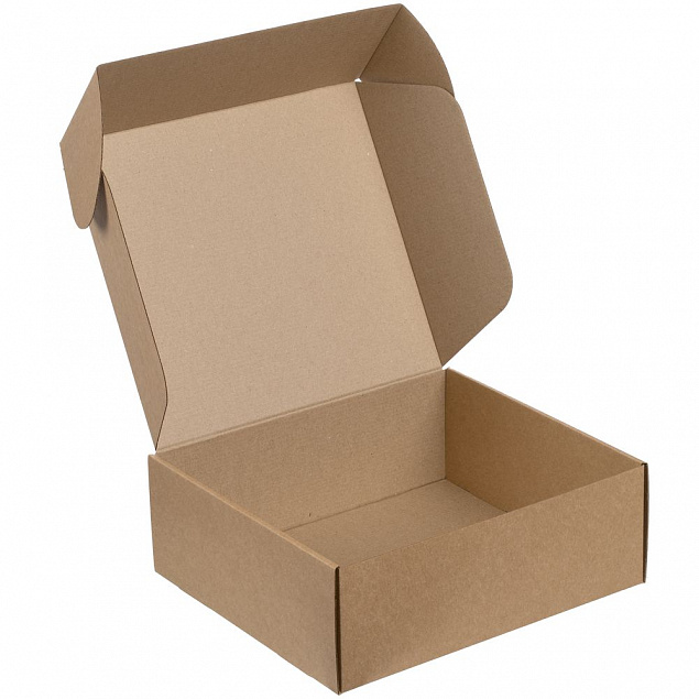 Коробка New Grande, крафт с логотипом в Нефтекамске заказать по выгодной цене в кибермаркете AvroraStore