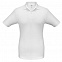 Рубашка поло Safran белая с логотипом в Нефтекамске заказать по выгодной цене в кибермаркете AvroraStore