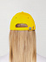 Бейсболка Convention, желтая с логотипом в Нефтекамске заказать по выгодной цене в кибермаркете AvroraStore