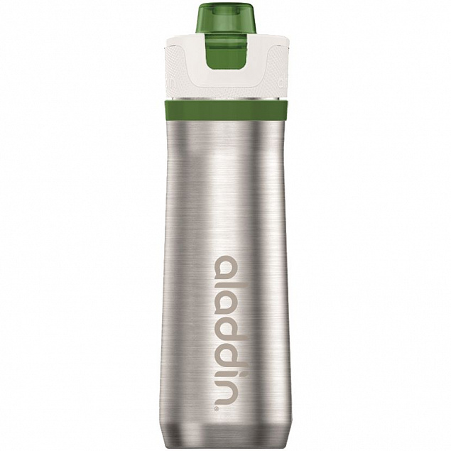 Бутылка для воды Active Hydration 600, зеленая с логотипом в Нефтекамске заказать по выгодной цене в кибермаркете AvroraStore