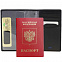 Обложка для паспорта Classe, черная с логотипом в Нефтекамске заказать по выгодной цене в кибермаркете AvroraStore
