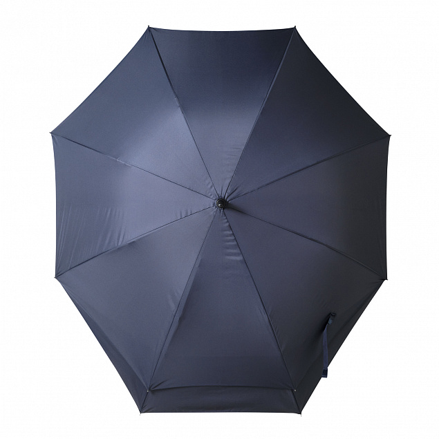 Зонт-трость Dune, синий с логотипом в Нефтекамске заказать по выгодной цене в кибермаркете AvroraStore