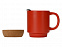 Кружка с пробковым дном и крышкой «Denpasar» с логотипом в Нефтекамске заказать по выгодной цене в кибермаркете AvroraStore