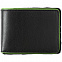 Кошелек Partinico, черный с зеленым с логотипом в Нефтекамске заказать по выгодной цене в кибермаркете AvroraStore