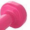 Гантель Heracles 1 кг, розовая с логотипом в Нефтекамске заказать по выгодной цене в кибермаркете AvroraStore