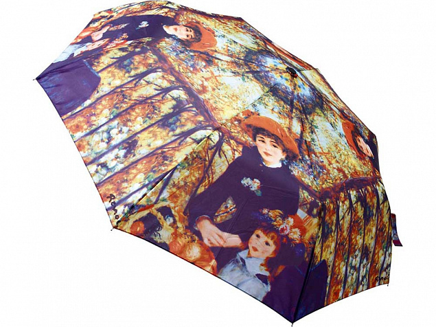 Набор «Ренуар. Терраса»: платок, складной зонт с логотипом в Нефтекамске заказать по выгодной цене в кибермаркете AvroraStore
