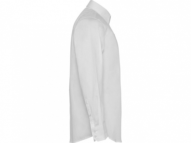Рубашка Moscu мужская с длинным рукавом, белый с логотипом в Нефтекамске заказать по выгодной цене в кибермаркете AvroraStore