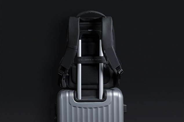 Рюкзак HiPack, черный с логотипом в Нефтекамске заказать по выгодной цене в кибермаркете AvroraStore