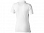 Рубашка поло Markham женская, белый/антрацит с логотипом в Нефтекамске заказать по выгодной цене в кибермаркете AvroraStore