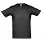 Футболка стретч мужская MILANO 190 черная с логотипом в Нефтекамске заказать по выгодной цене в кибермаркете AvroraStore