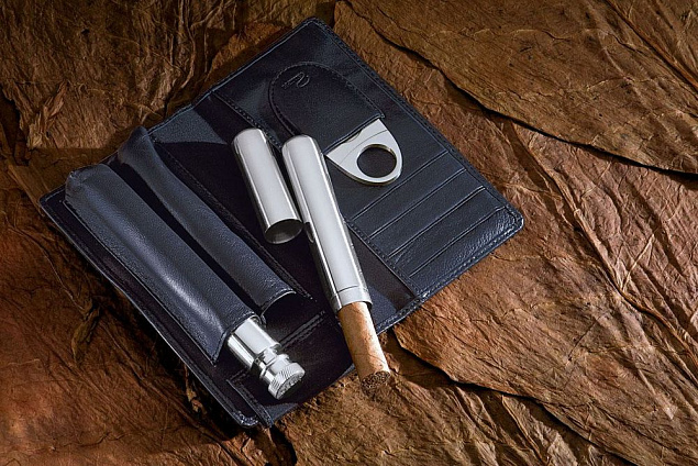 Набор для сигар Churchill с логотипом в Нефтекамске заказать по выгодной цене в кибермаркете AvroraStore