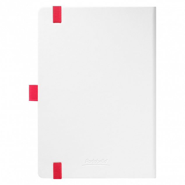 Ежедневник Portobello Trend, Arctic, недатированный, белый/красный с логотипом в Нефтекамске заказать по выгодной цене в кибермаркете AvroraStore