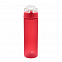 Пластиковая бутылка Narada Soft-touch, красный с логотипом в Нефтекамске заказать по выгодной цене в кибермаркете AvroraStore