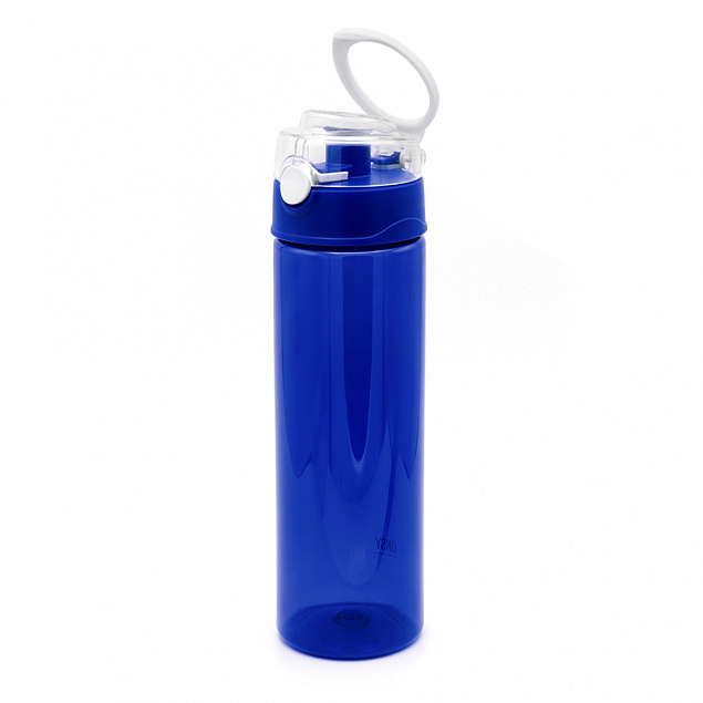 Пластиковая бутылка Narada, синий с логотипом в Нефтекамске заказать по выгодной цене в кибермаркете AvroraStore