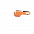 Клипса для флешки Designer Оранжевый с логотипом в Нефтекамске заказать по выгодной цене в кибермаркете AvroraStore