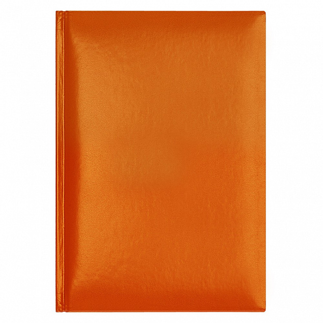 Ежедневник недатированный Manchester 145х205 мм, без календаря, апельсин с логотипом в Нефтекамске заказать по выгодной цене в кибермаркете AvroraStore