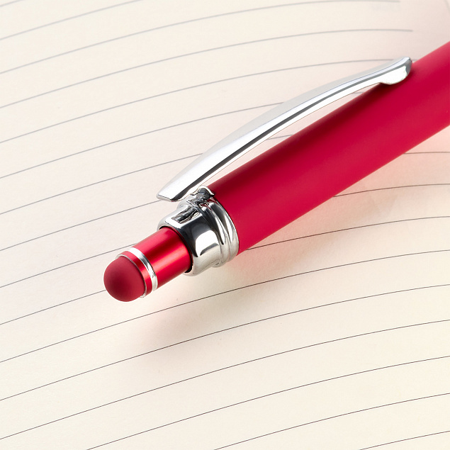 Шариковая ручка Alt, красный с логотипом в Нефтекамске заказать по выгодной цене в кибермаркете AvroraStore