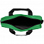 Сумка для документов Agenda, зеленая с логотипом в Нефтекамске заказать по выгодной цене в кибермаркете AvroraStore