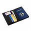 Обложка для паспорта и кредиток с RFID - защитой от считывания данных с логотипом в Нефтекамске заказать по выгодной цене в кибермаркете AvroraStore