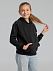 Толстовка детская Stellar Kids, черная с логотипом в Нефтекамске заказать по выгодной цене в кибермаркете AvroraStore
