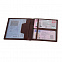 Чехол для документов Classic, коричневый с логотипом в Нефтекамске заказать по выгодной цене в кибермаркете AvroraStore