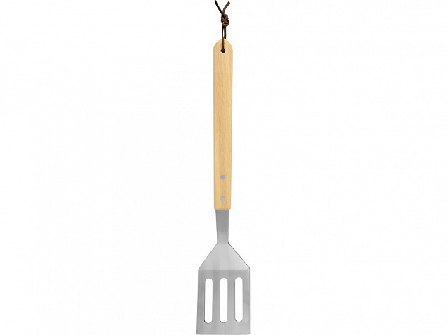 Лопатка для барбекю с деревянной ручкой BBQ с логотипом в Нефтекамске заказать по выгодной цене в кибермаркете AvroraStore