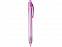 Ручка шариковая Vancouver, пурпурный прозрачный с логотипом в Нефтекамске заказать по выгодной цене в кибермаркете AvroraStore