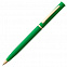 Ручка шариковая Euro Gold, зеленая с логотипом в Нефтекамске заказать по выгодной цене в кибермаркете AvroraStore