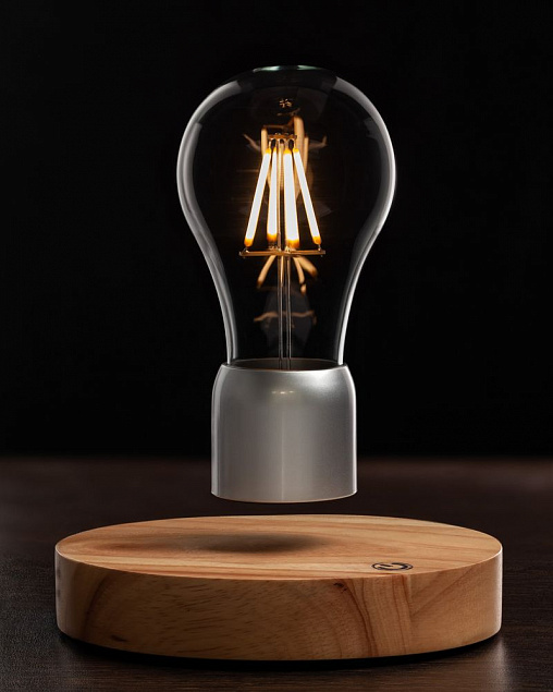 Левитирующая лампа FireFly с логотипом в Нефтекамске заказать по выгодной цене в кибермаркете AvroraStore