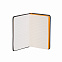 Блокнот "Бергамо", покрытие soft touch, формат А6, черный/оранжевый# с логотипом в Нефтекамске заказать по выгодной цене в кибермаркете AvroraStore