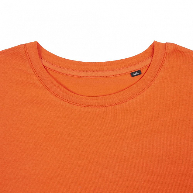 Футболка унисекс оверсайз Street Vibes, оранжевая с логотипом в Нефтекамске заказать по выгодной цене в кибермаркете AvroraStore