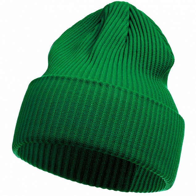 Шапка Franky, зеленая с логотипом в Нефтекамске заказать по выгодной цене в кибермаркете AvroraStore