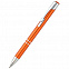 Ручка металлическая Holly - Оранжевый OO с логотипом в Нефтекамске заказать по выгодной цене в кибермаркете AvroraStore