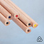 Набор цветных карандашей KINDERLINE small,6 цветов с логотипом в Нефтекамске заказать по выгодной цене в кибермаркете AvroraStore