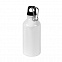 Бутылка для воды с карабином GREIMS, под сублимацию, 400 мл с логотипом в Нефтекамске заказать по выгодной цене в кибермаркете AvroraStore