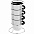 Набор кружек Inset с подставкой, белый с логотипом в Нефтекамске заказать по выгодной цене в кибермаркете AvroraStore