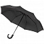 Зонт складной Lui, черный с красным с логотипом в Нефтекамске заказать по выгодной цене в кибермаркете AvroraStore
