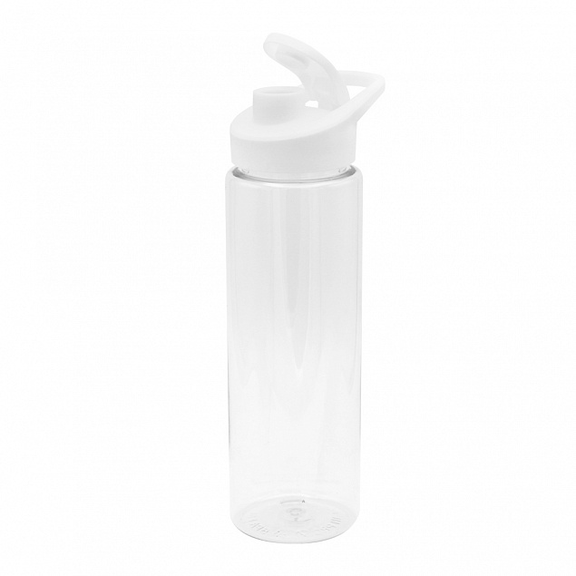 Пластиковая бутылка Ronny - Белый BB с логотипом в Нефтекамске заказать по выгодной цене в кибермаркете AvroraStore