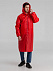 Дождевик со светоотражающими элементами Rainman Blink, красный с логотипом в Нефтекамске заказать по выгодной цене в кибермаркете AvroraStore