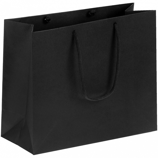 Пакет Porta, малый, черный с логотипом в Нефтекамске заказать по выгодной цене в кибермаркете AvroraStore