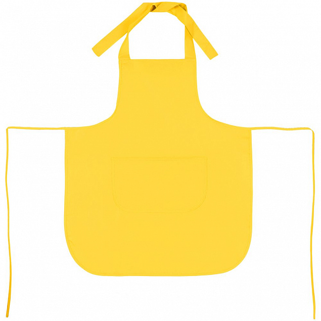 Фартук Neat, желтый с логотипом в Нефтекамске заказать по выгодной цене в кибермаркете AvroraStore