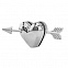 Мемо-холдер  "Сердце" с логотипом в Нефтекамске заказать по выгодной цене в кибермаркете AvroraStore