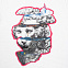 Футболка женская «Смотри вглубь», белая с логотипом в Нефтекамске заказать по выгодной цене в кибермаркете AvroraStore