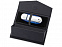 Подарочная коробка для флеш-карт треугольная, синий с логотипом в Нефтекамске заказать по выгодной цене в кибермаркете AvroraStore