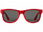 Очки солнцезащитные Sun ray, красный с логотипом в Нефтекамске заказать по выгодной цене в кибермаркете AvroraStore