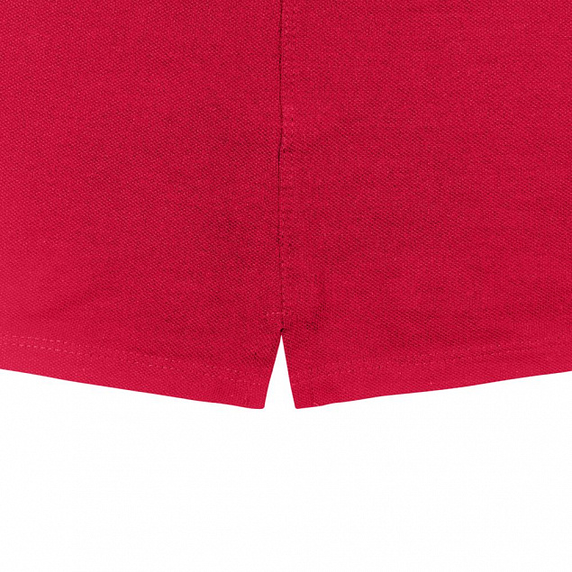 Рубашка поло женская Heavymill красная с логотипом в Нефтекамске заказать по выгодной цене в кибермаркете AvroraStore